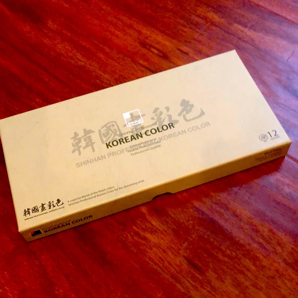 Shinhan professional Korean color brand new